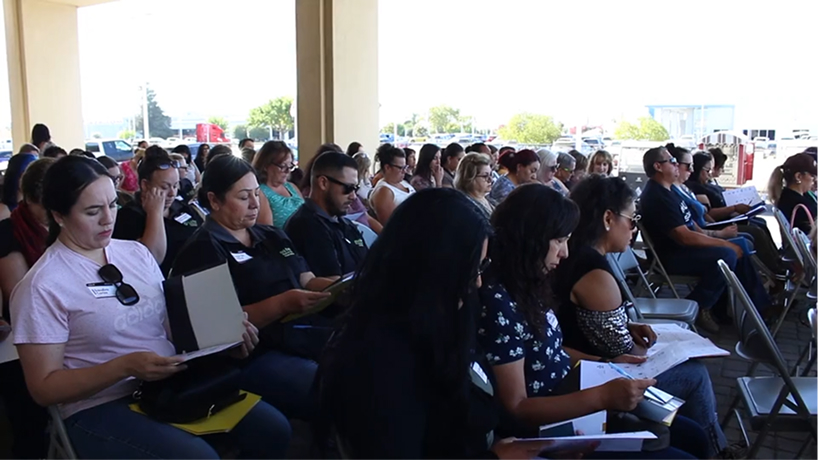 Turlock Unified Child Nutrition team